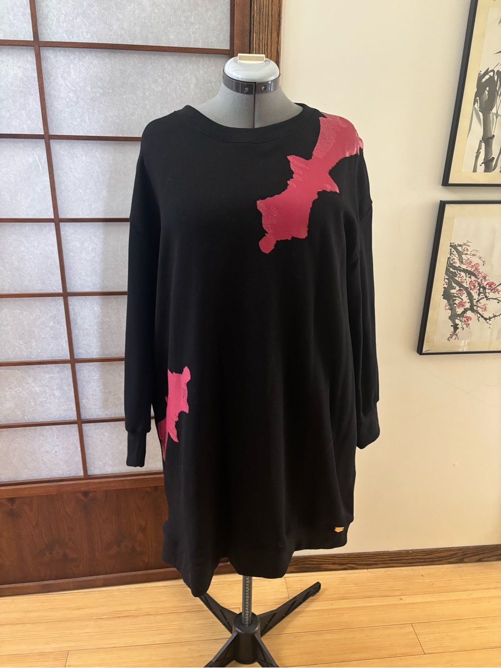 EUC Twin-Set Milano Oversized Sweatshirt Dress US XL